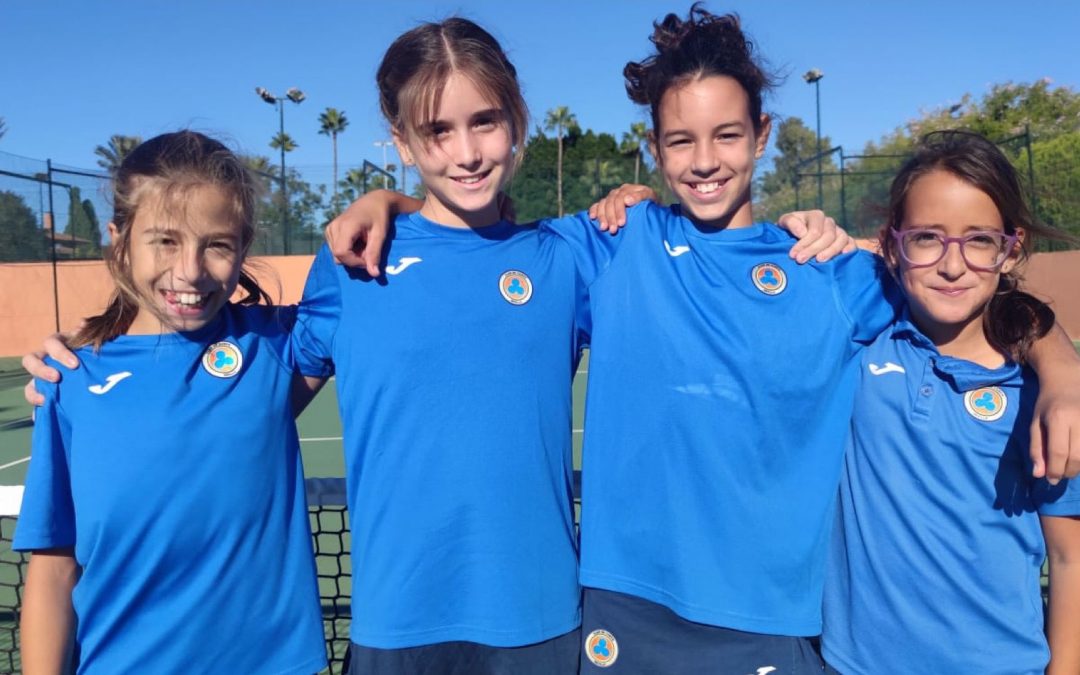 Nuestro equipo infantil femenino se proclama campeón de la Liga Provincial de Tenis de Sevilla por Equipos