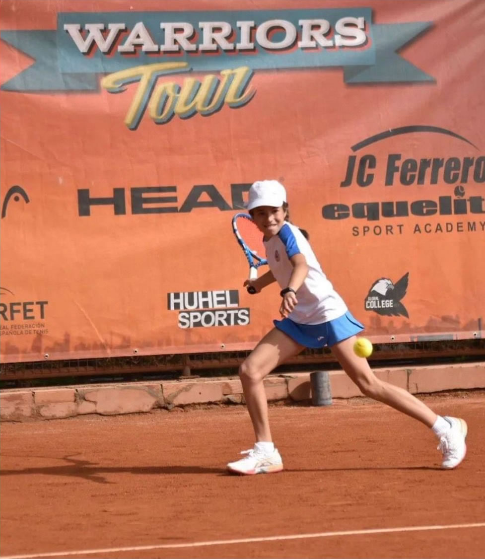 Irene Basalo campeona alevín TTK Warriors Tour - 2