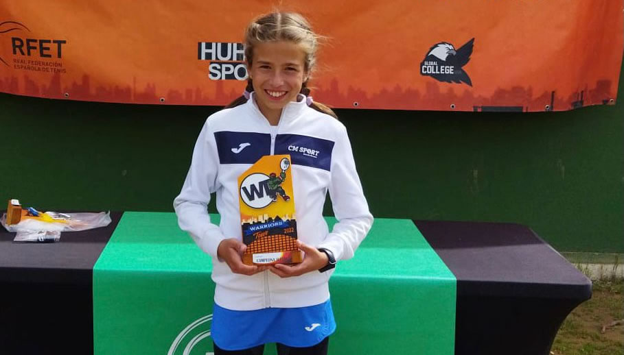 Irene Basalo se proclama campeona alevín del TTK Warriors Tour