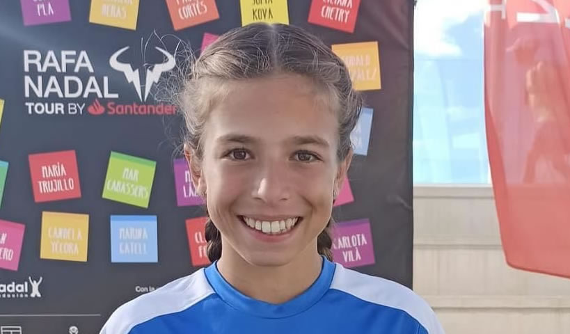 Irene Basalo, CAMPEONA del Máster Rafa Nadal Tour